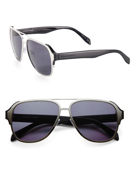 alexander mcqueen square eyeglasses|alexander mcqueen sunglasses men's.